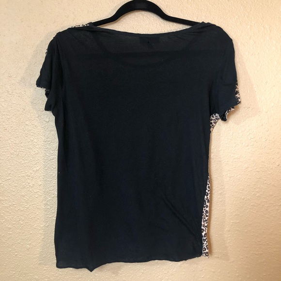 Topshop Leopard print T-shirt - Picture 4 of 5
